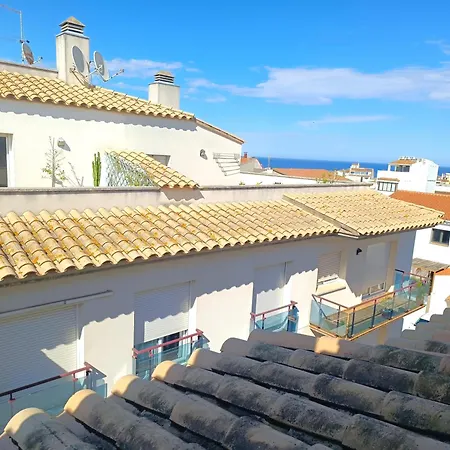 Duplex Casco Antiguo, Terraza, Parking A 3 Min Playa Pueblo Apartment L' Escala